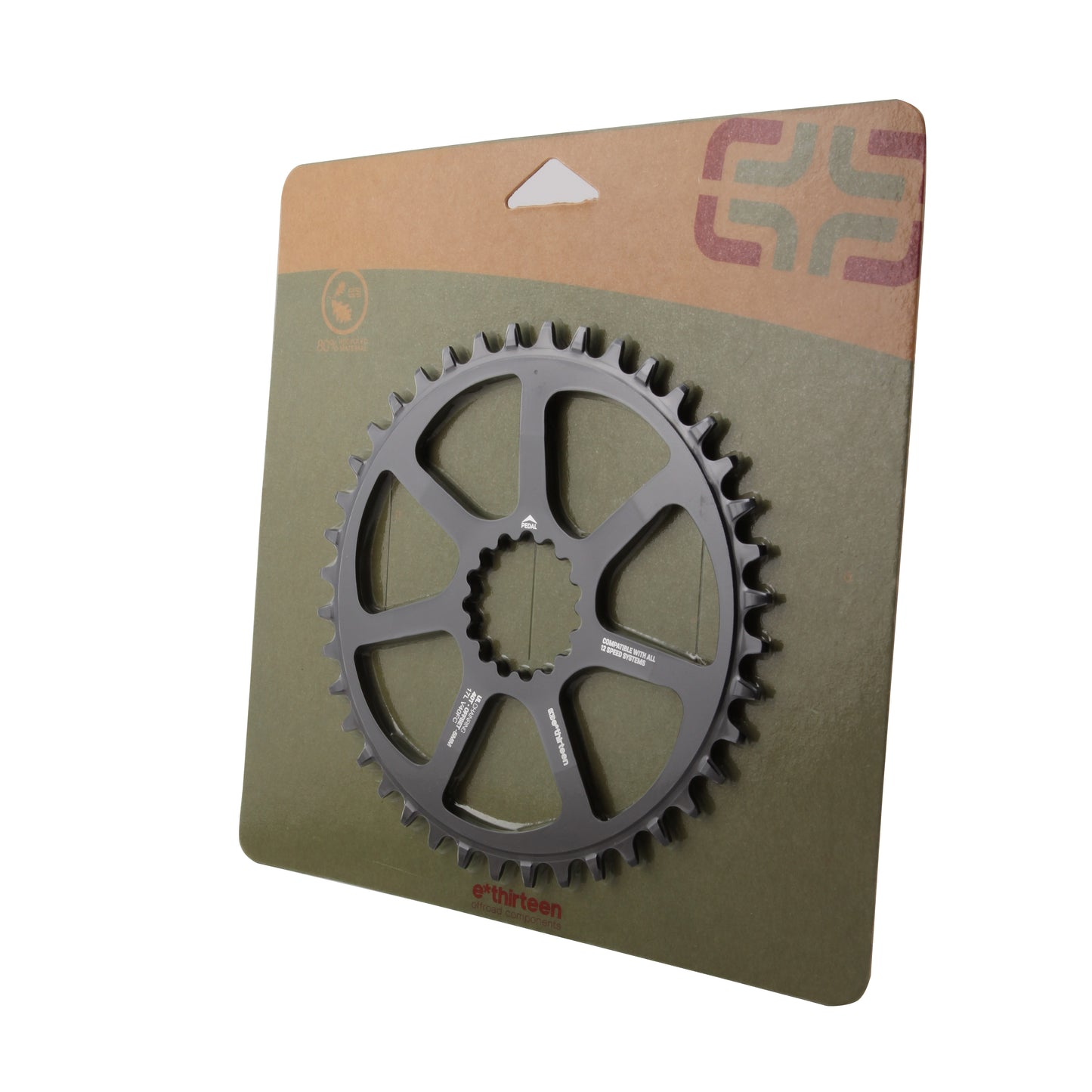 Ultralight Guidering (5mm Boost) 40t - Black - Bicycle Warehouse