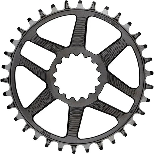e*thirteen Helix R Chainring - 30t 11/12-Speed 52/55mm Flip Flop CL 3.5mm Offset e*thirteen DM BLK - Bicycle Warehouse