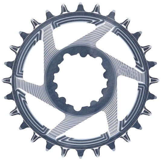 Helix R Guidering (3mm Offset) 3-Bolt 34t Gray - Bicycle Warehouse