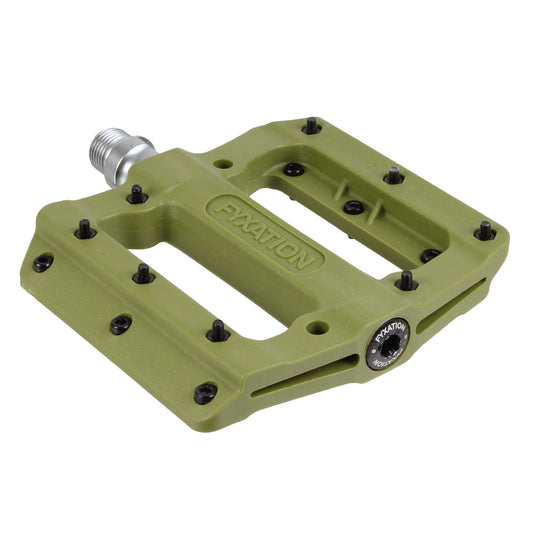 Mesa MP Pedals - Platform Composite/Plastic 9/16" Desert Sadona Green - Bicycle Warehouse