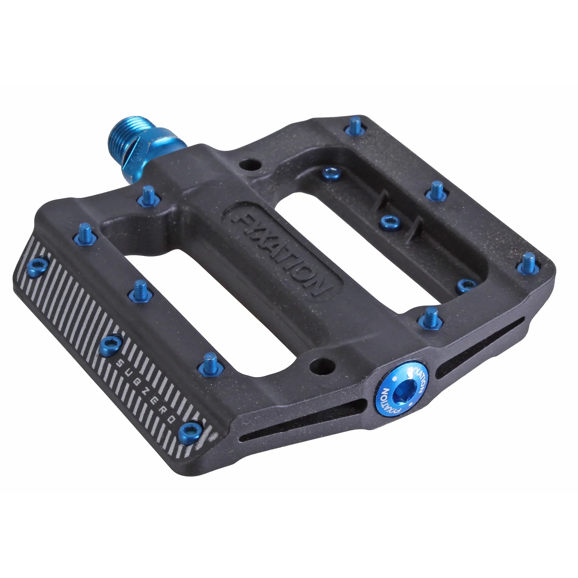 Mesa MP Subzero Pedals - Platform Composite/Plastic 9/16" BLK/Blue - Bicycle Warehouse
