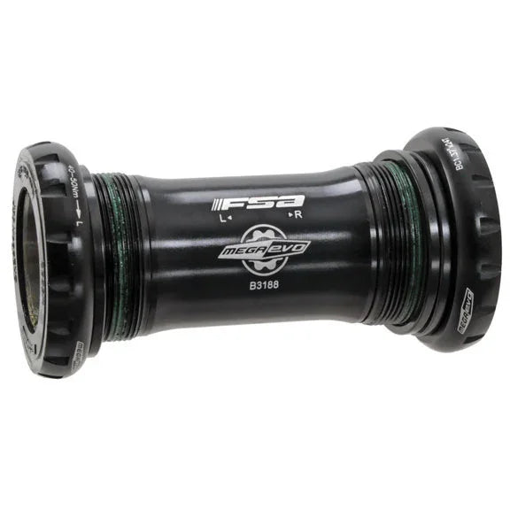 Full Speed Ahead MegaEvo Steel Mountain Bottom Bracket 392EVO cranks 68/73mm English Threading - Bicycle Warehouse