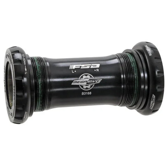 Full Speed Ahead MegaEvo Steel Mountain Bottom Bracket 392EVO cranks 68/73mm English Threading - Bicycle Warehouse