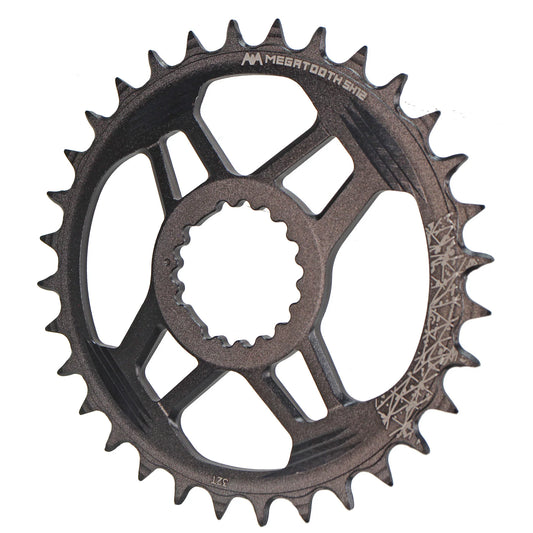 Gradient DM 1x Chainring Shim 12sp 32t Blk - Bicycle Warehouse