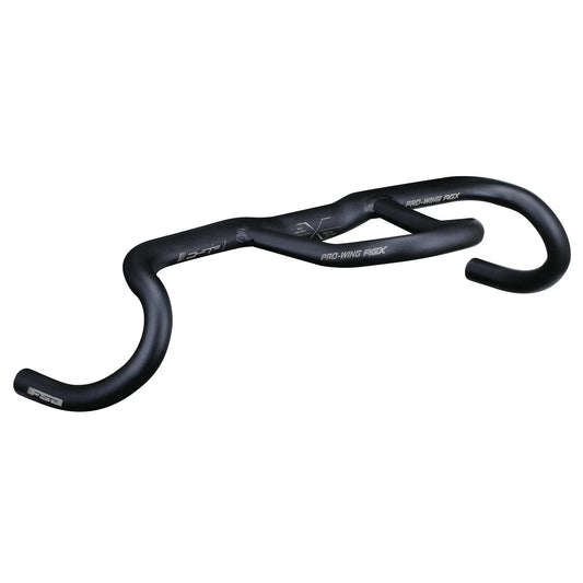 Full Speed Ahead Pro-Wing AGX Drop Handlebar - Aluminum 31.8mm 42cm Black - Bicycle Warehouse
