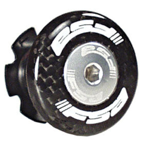 Full Speed Ahead Carbon Top Cap 1-1/8 " - Bicycle Warehouse