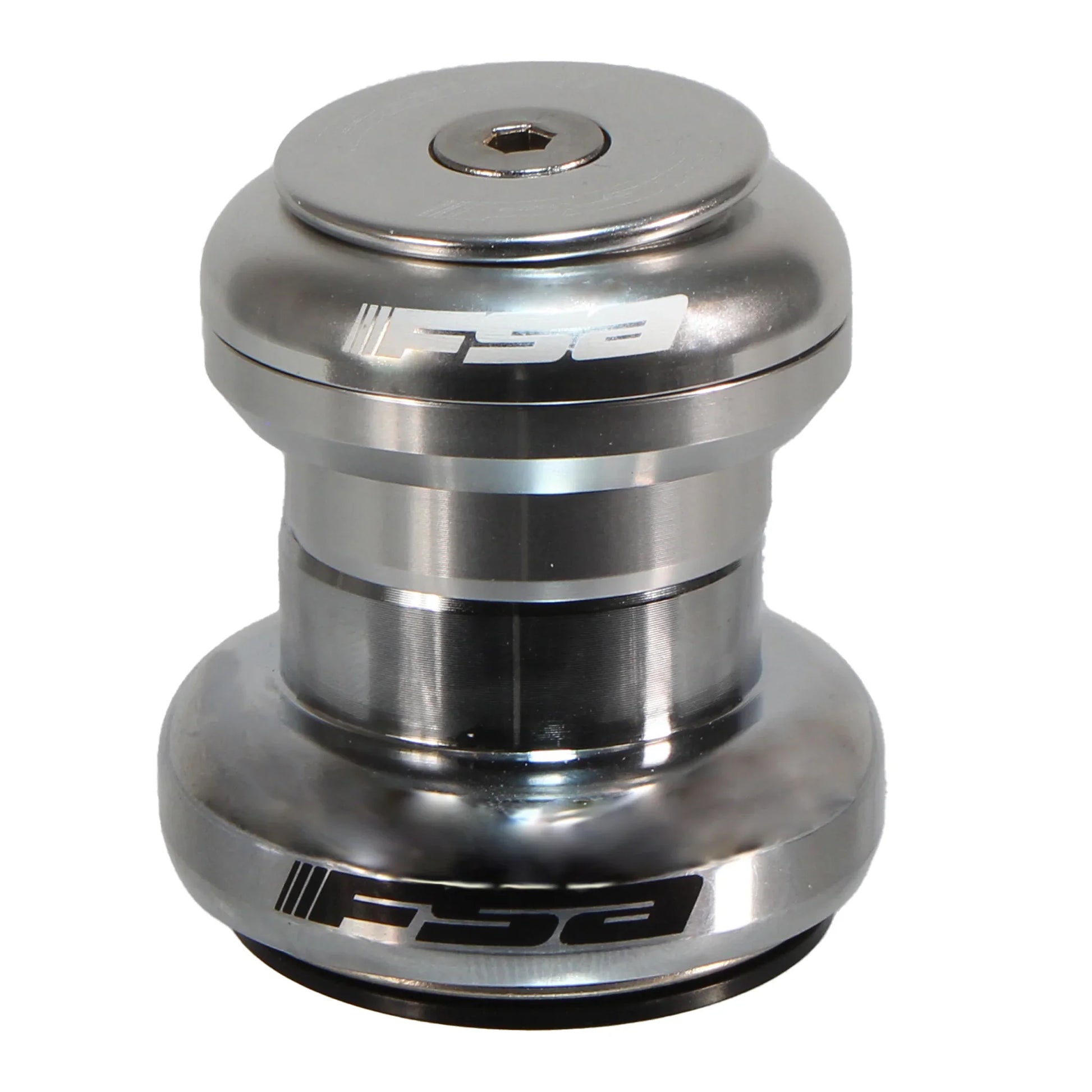 Full Speed Ahead The Pig DH Pro 1-1/8" Threadless Headset Silver - Bicycle Warehouse