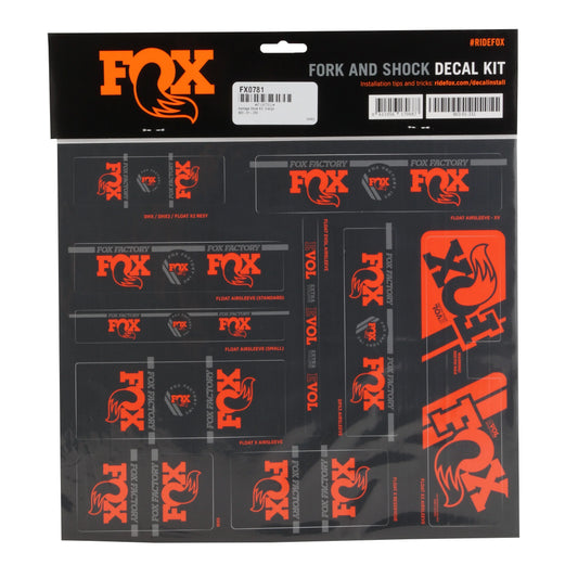 Heritage Decal Kit Orange - Bicycle Warehouse