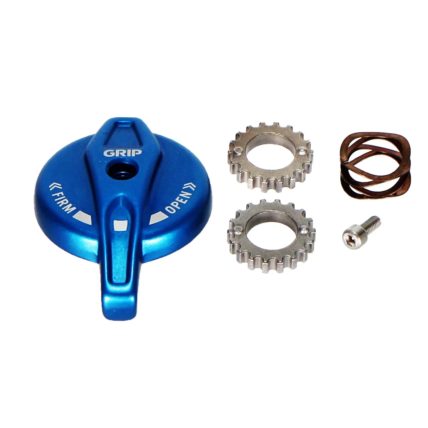 FOX Topcap Assembly - 2020 Grip 34 36 P-S Interface Parts - Bicycle Warehouse