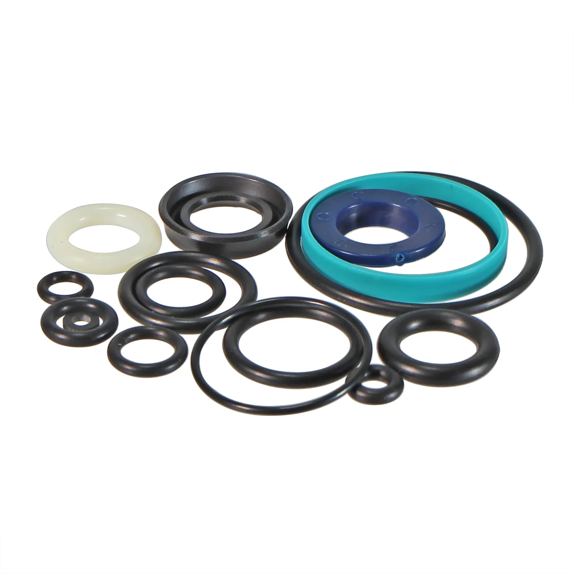 FOX Rear Shock Seal Kit - TREK 9mm Thru Shaft Rebuild - Bicycle Warehouse