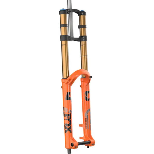 FOX 40 Factory Suspension Fork - 29" 203 mm 20TA x 110 mm 52mm Offset GRIP X2 Damper Shiny Orange - Bicycle Warehouse