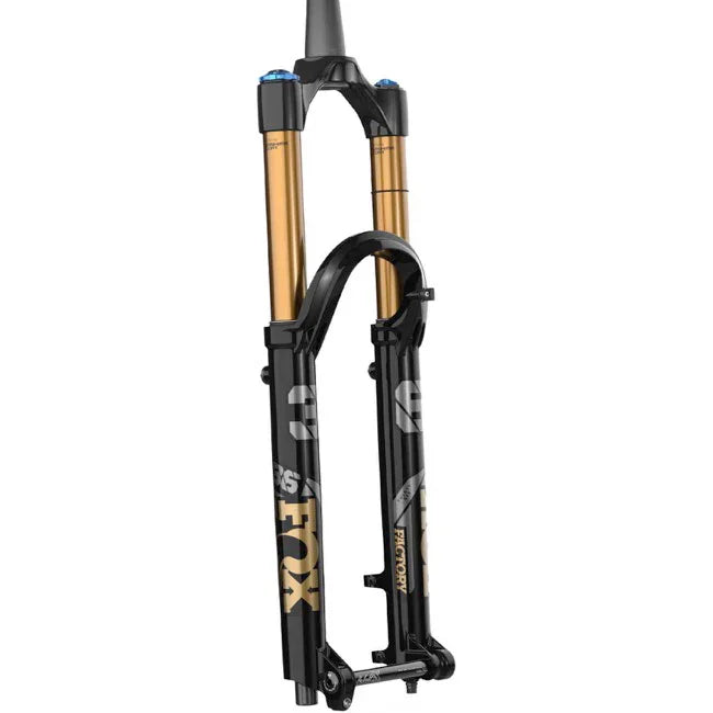 FOX 36 Factory Suspension Fork - 27.5" 160 mm 15 x 110 mm Kabolt-X 44mm Offset GRIP X Damper Shiny BLK - Bicycle Warehouse