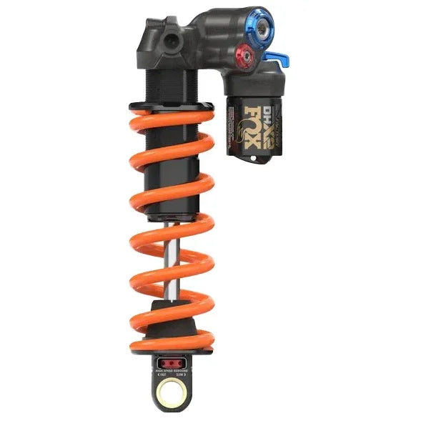 FOX DHX2 Factory Rear Shock - Trunnion Metric 185 x 55 mm 2-Position Lever Hard Chromoly Damper Shaft - Bicycle Warehouse