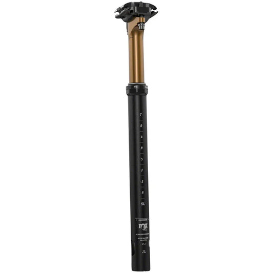 FOX Transfer SL Factory Dropper Seatpost - 31.6mm 100mm Internal Routing Kashima Coat Upper - Bicycle Warehouse