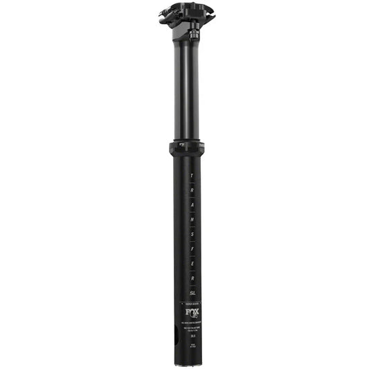 FOX Transfer SL Performance Series Elite Dropper Seatpost - 30.9 100 mm Internal Routing Anodized Upper - Bicycle Warehouse