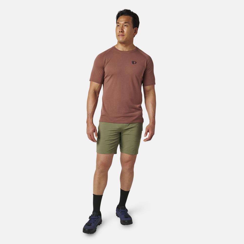 PEARL iZUMi Men's Canyon Active 8" Shorts - Bicycle Warehouse