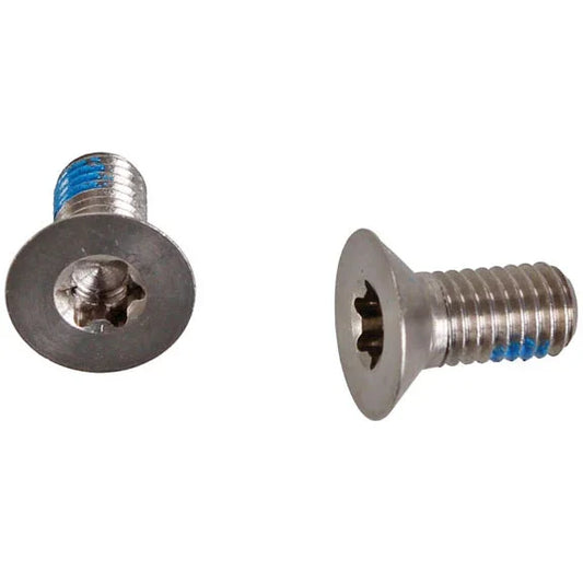 Flat Mount Fork Adaptor Bolts 5mm Stainless Steel - Bicycle Warehouse