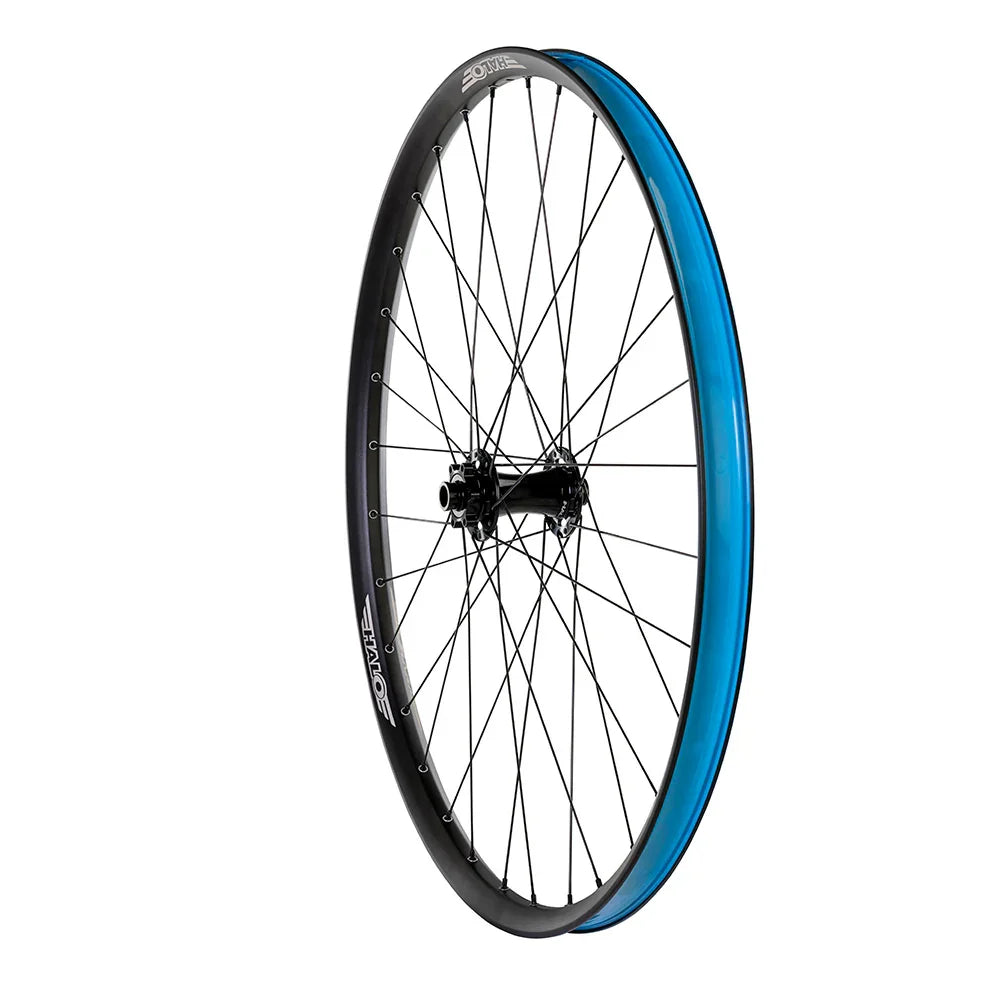 Halo Skelta 27.5" Boost Front Wheel 32h Stealth - Bicycle Warehouse