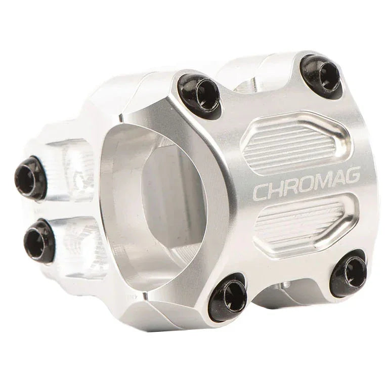 RIZA Stem (31.8) 0d x 45mm - Silver - Bicycle Warehouse