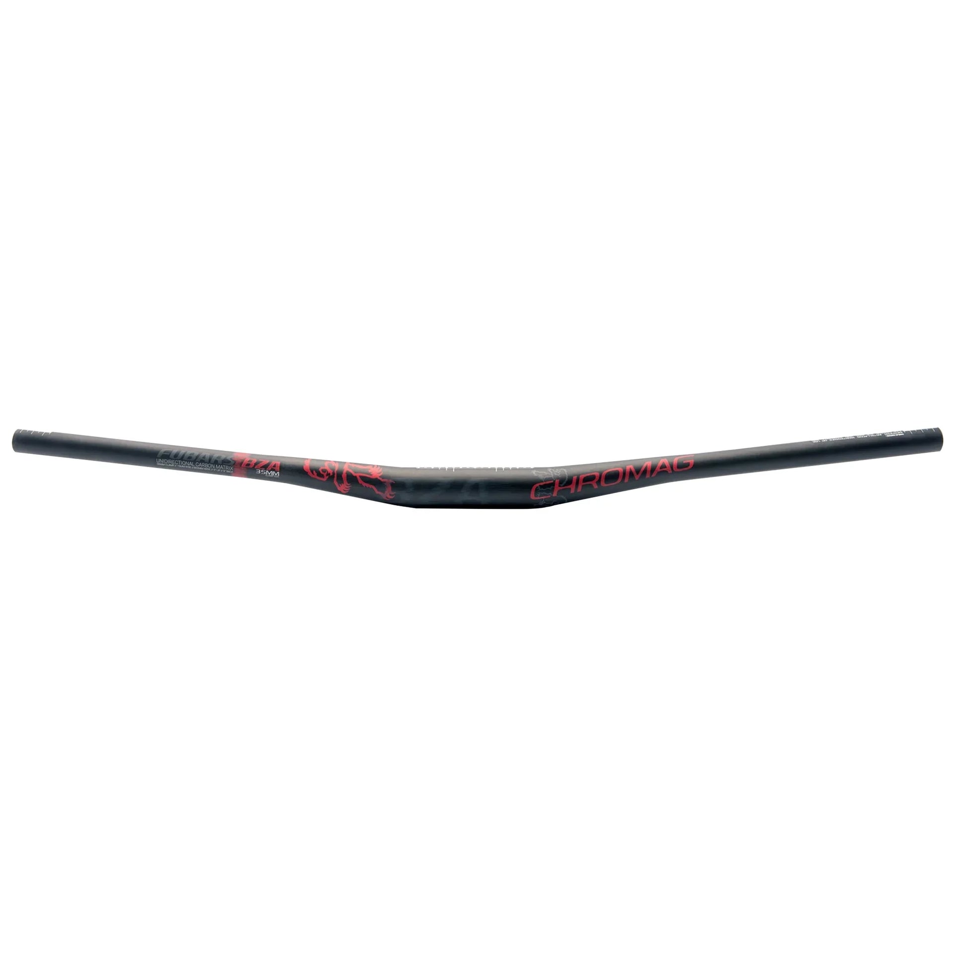 Fubars Cutlass Riser Bar (31.8) 35mm/800mm - Blk/Red - Bicycle Warehouse
