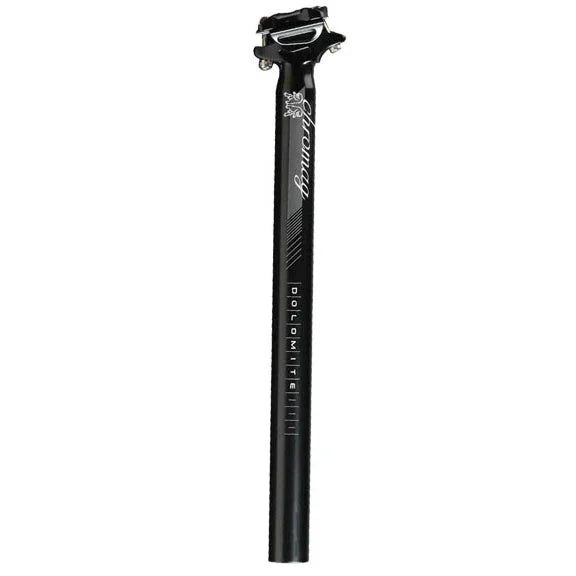 Dolomite Seatpost 31.6 x 400mm - Black - Bicycle Warehouse
