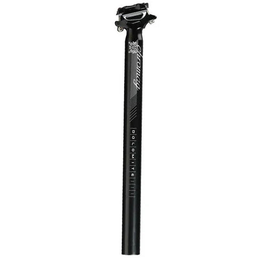 Dolomite Seatpost 31.6 x 400mm - Black - Bicycle Warehouse