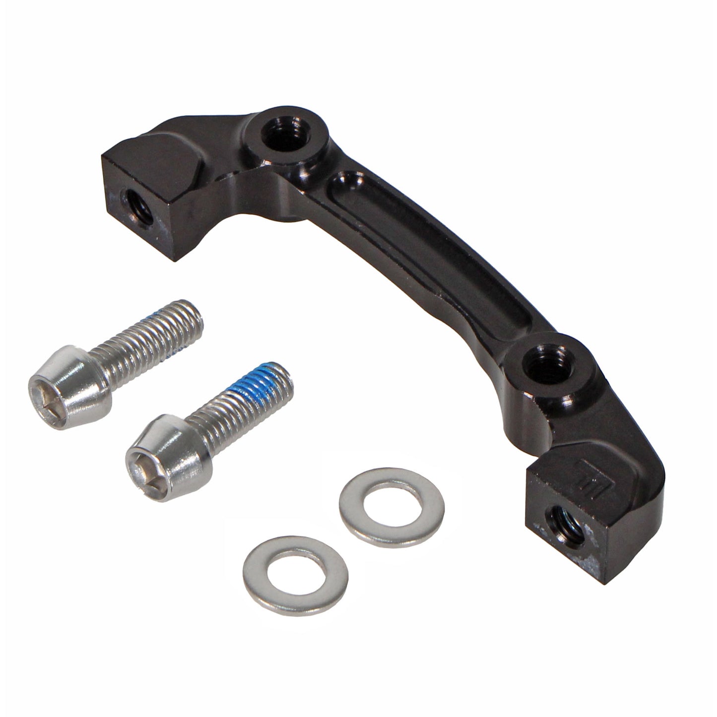 Mount F-Post Disc Brake Adapter - Post Caliper to IS F-180/R-160 - Bicycle Warehouse