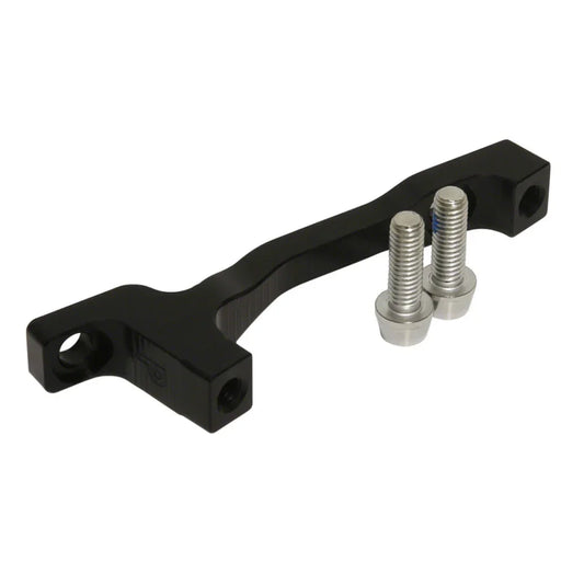 Mount P-Post Disc Brake Adaptor - Post 200 to Post 220 Black - Bicycle Warehouse
