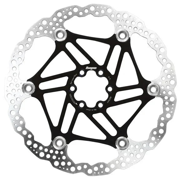 Floating Rotor Floating/Wave 140mm Black - Bicycle Warehouse