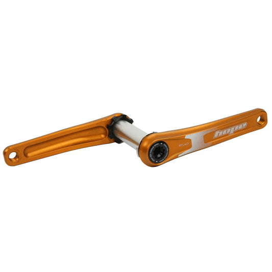 Evo Crankset No Spider(68/73mm) 155mm Orange - Bicycle Warehouse