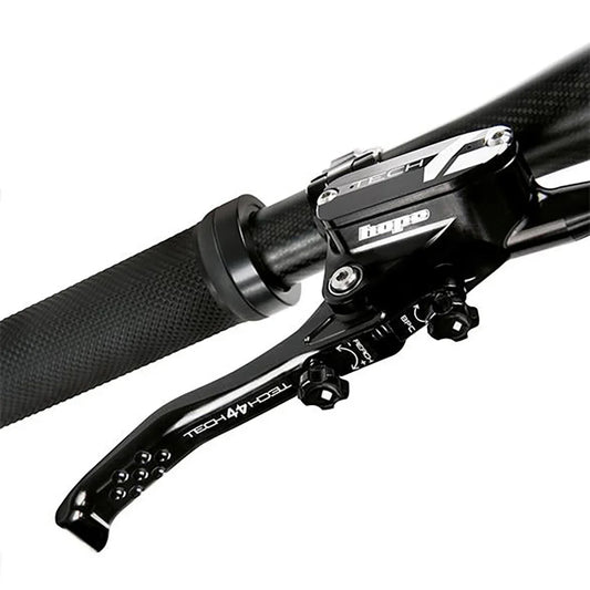 Tech 4 V4 Disc Brake and Lever Set - Front Hydraulic Post Mount Black - Bicycle Warehouse