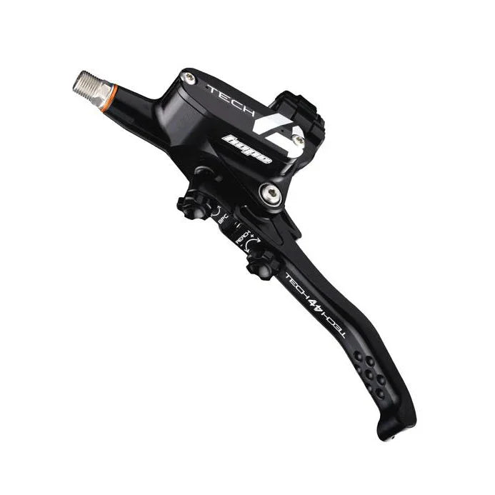 Tech 4 V4 Disc Brake and Lever Set - Rear Hydraulic Post Mount Black - Bicycle Warehouse