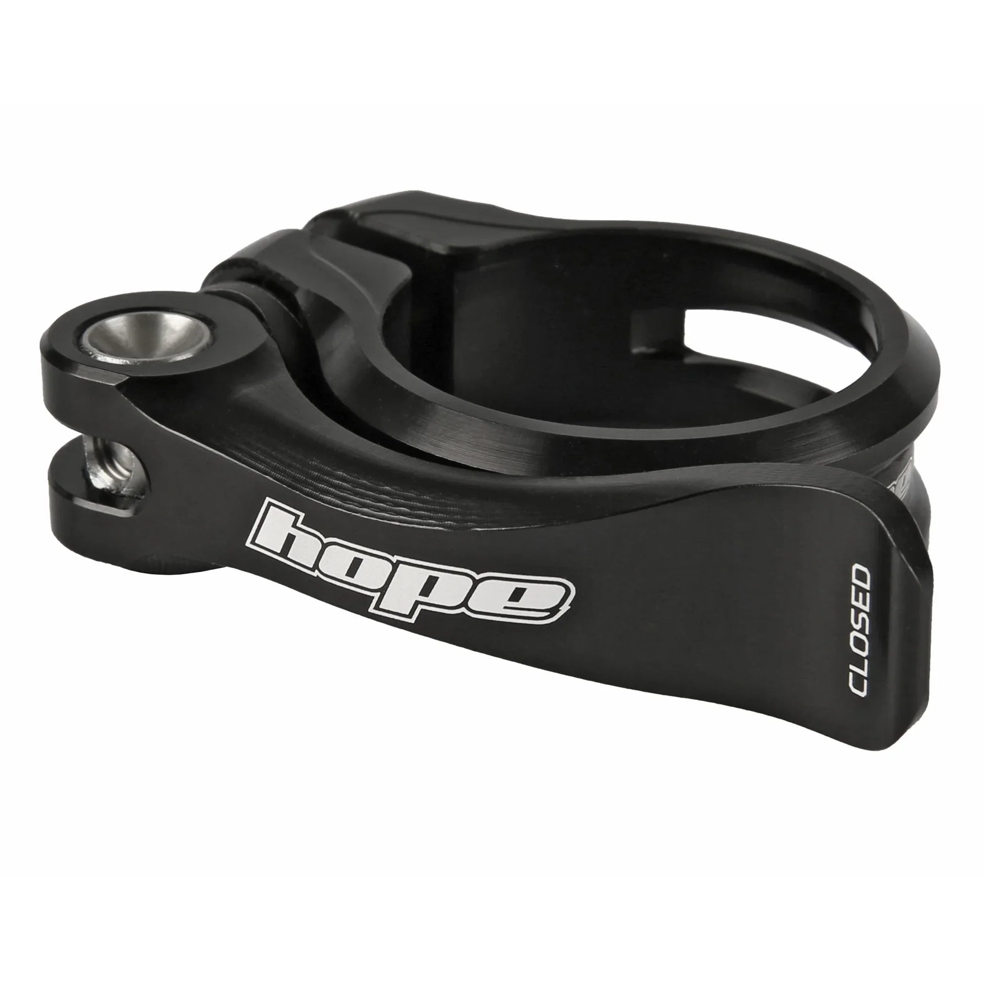 Q/R Seat Clamp ST 38.5mm (1-1/2") Blk - Bicycle Warehouse