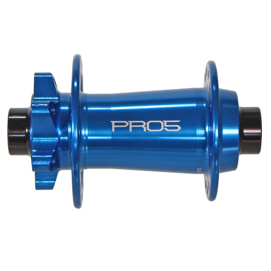 Pro 5 Front Hub - 15 x 110mm 6-Bolt Blue 32H - Bicycle Warehouse