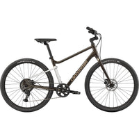 Treadwell 2 Obsidian bicycle with black frame, front disc brake, knobby tires