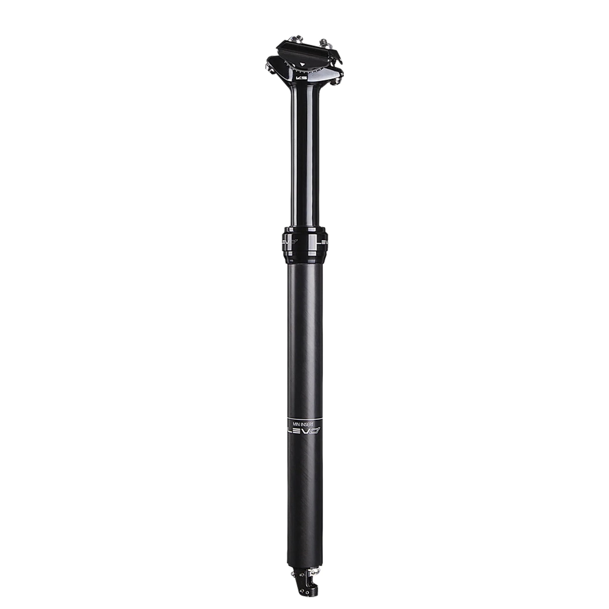 LEV Ci Carbon Dropper Seatpost - 27.2mm 120mm Black - Bicycle Warehouse