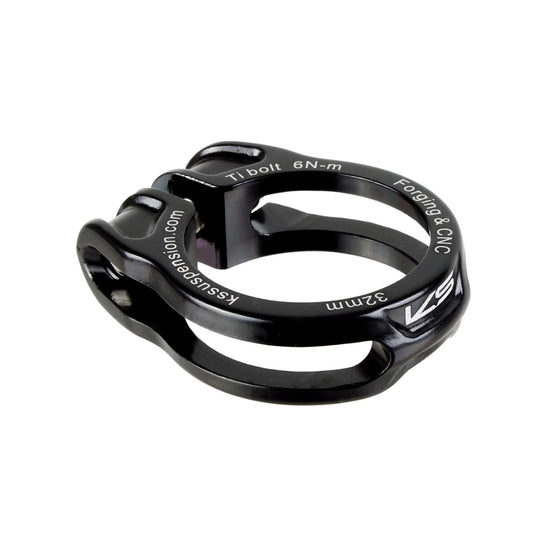Fixed Seat Clamp 32.0mm - Black - Bicycle Warehouse