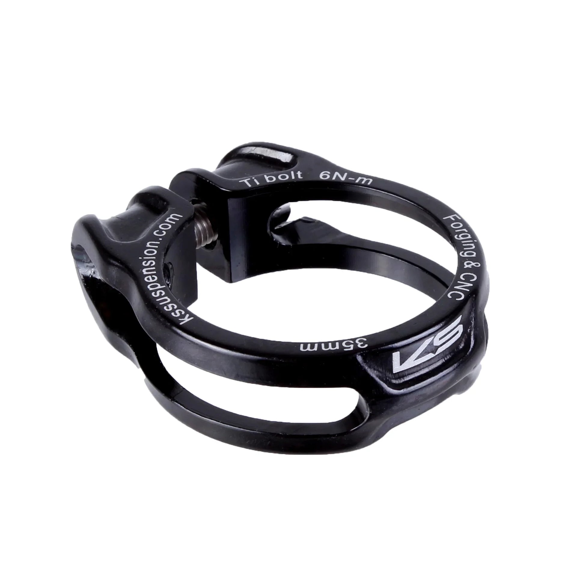 Fixed Seat Clamp 35.0mm - Black - Bicycle Warehouse