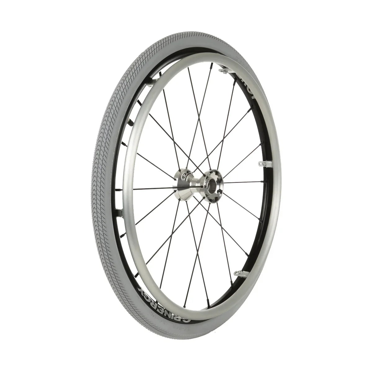K1079P Wheelchair Tire 24 x 1-3/8" Gray - Bicycle Warehouse