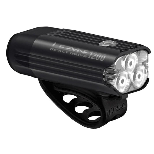Lezyne React Drive 1200 Headlight - Bicycle Warehouse