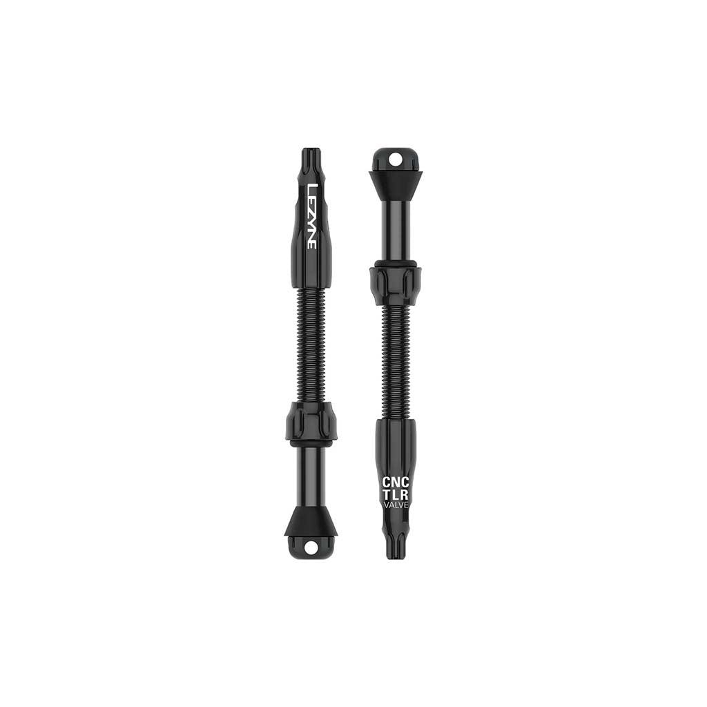 Lezyne CNC TLR Tubeless Valve Pro 60mm Pair - Bicycle Warehouse