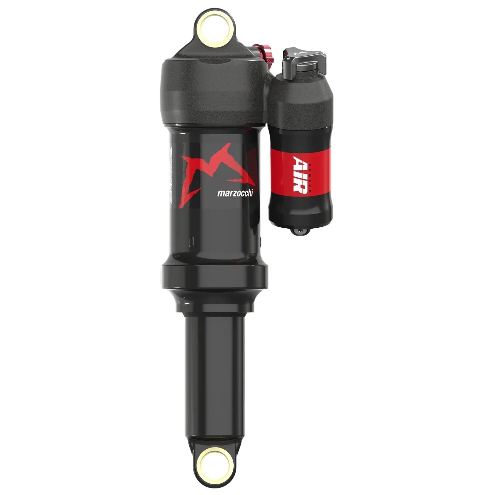 Marzocchi Bomber Air Rear Shock - Metric 210 x 55 mm EVOL LV Sweep-Adj 0.4 Spacer BLK - Bicycle Warehouse
