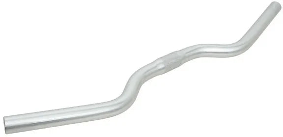 B206AA Sweep Bar (25.4) 525mm Silver - Bicycle Warehouse