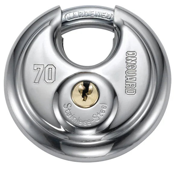 Bull Mastiff Round Keyed Padlock - Bicycle Warehouse