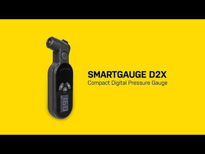 SmartGauge D2X Digital Bike Pressure Gauge - 260psi