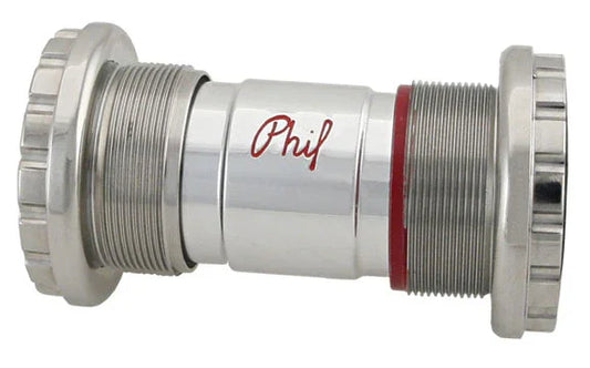 Stainless External 68/73mm BB Polished - Bicycle Warehouse