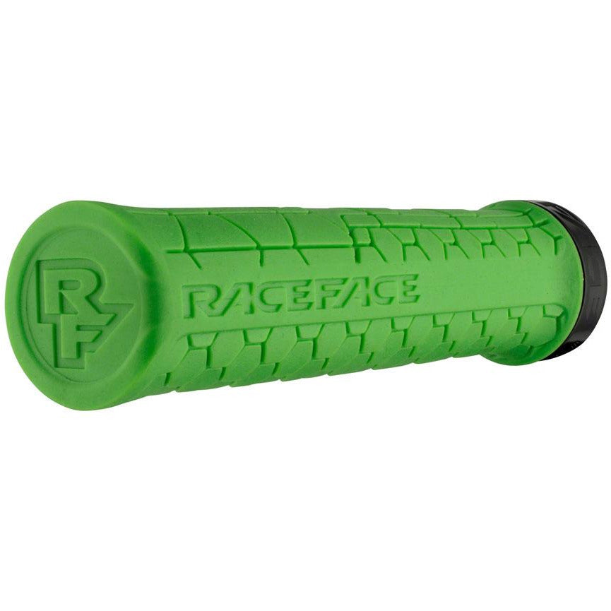 RaceFace Getta Bike Handlebar Grips - Green, Lock-On, 30mm