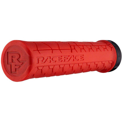 RaceFace Getta Bike Handlebar Grips - Red, Lock-On, 33mm