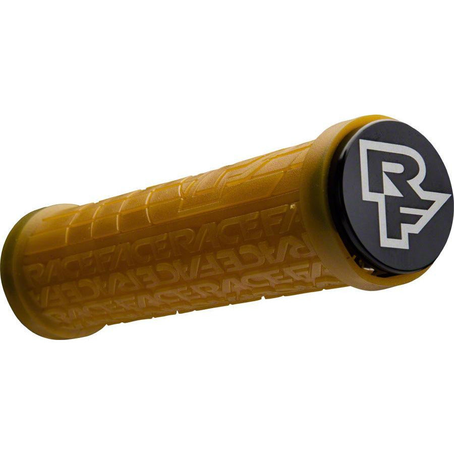 RaceFace Grippler Bike Handlebar Grips - Gum, Lock-On, 30mm