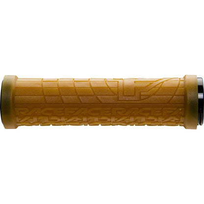 RaceFace Grippler Bike Handlebar Grips - Gum, Lock-On, 33mm